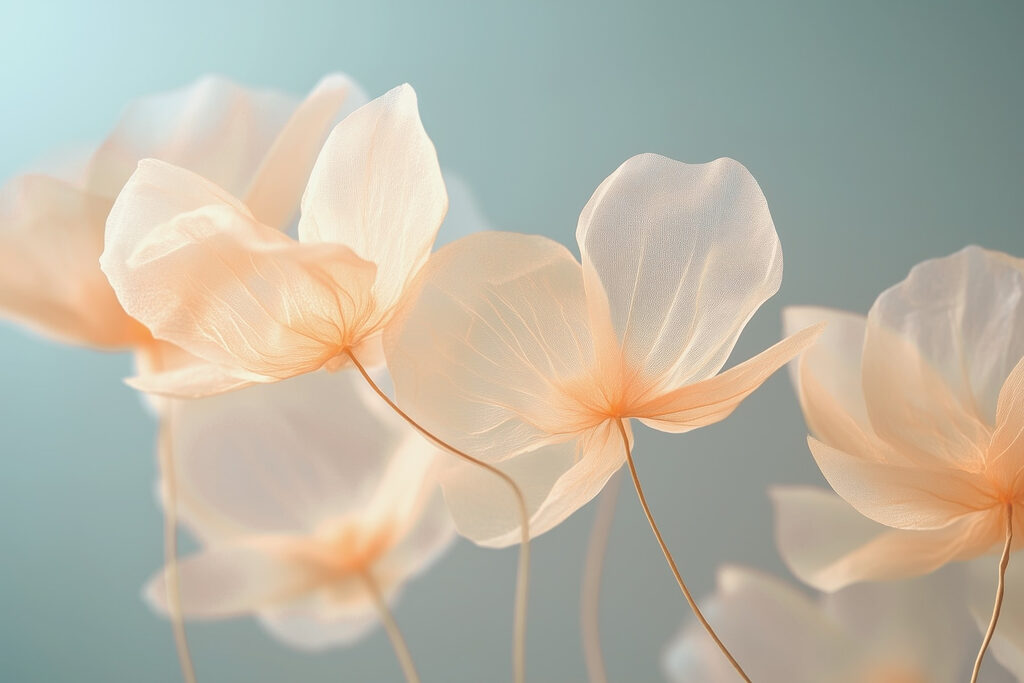 Fiori color crema — design completo