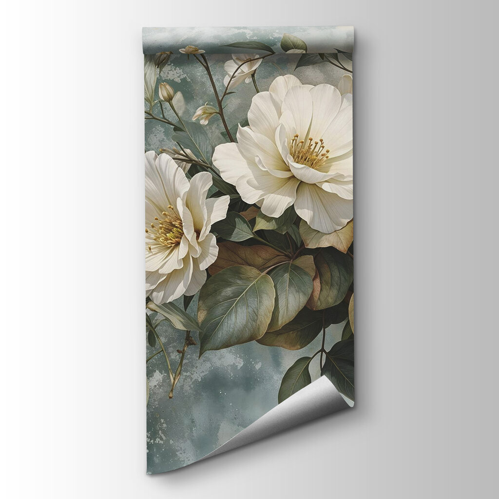 Bouquet bianco e verde — vista del prodotto
