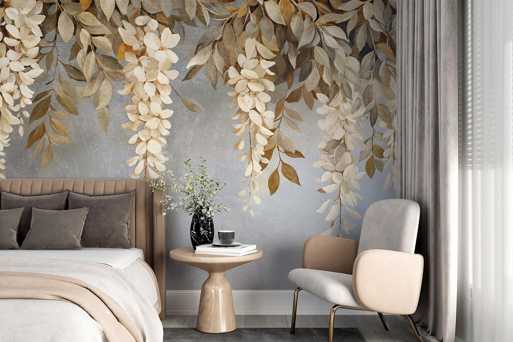 Fiori bianchi pendenti — ambiente 1