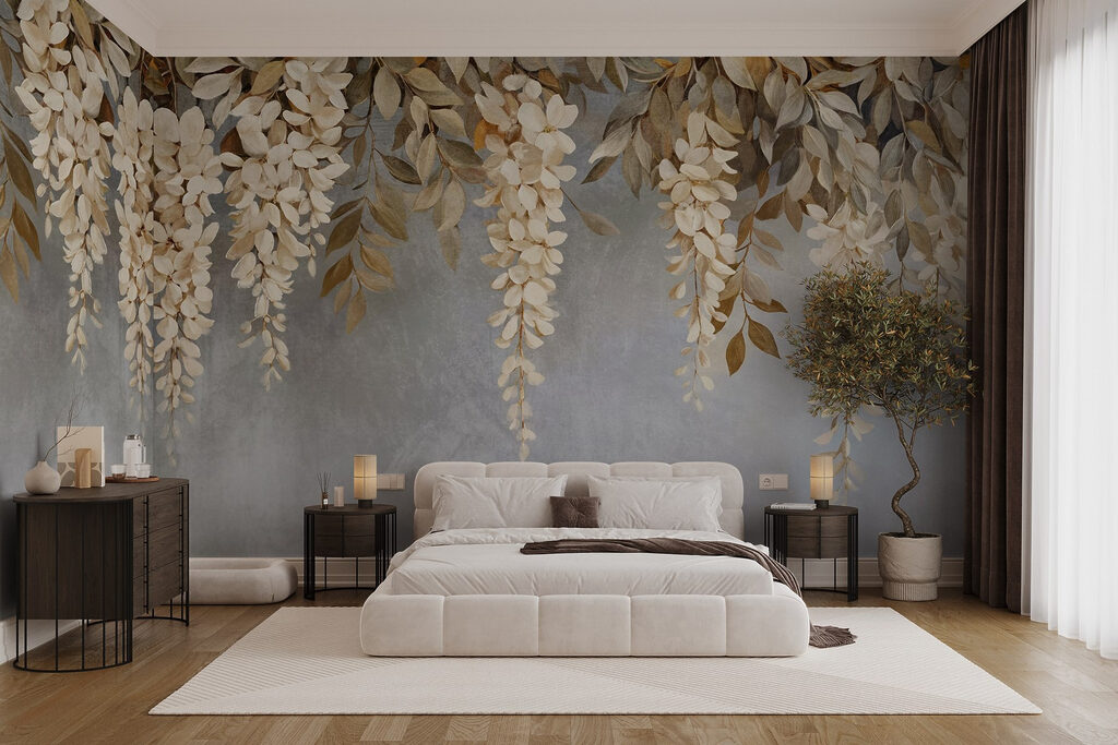 Fiori bianchi pendenti — ambiente 2