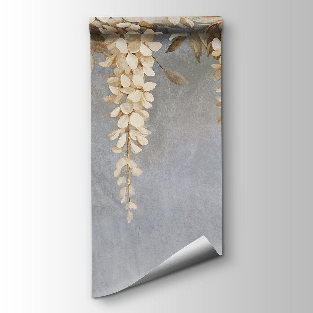 Fiori bianchi pendenti — vista del prodotto