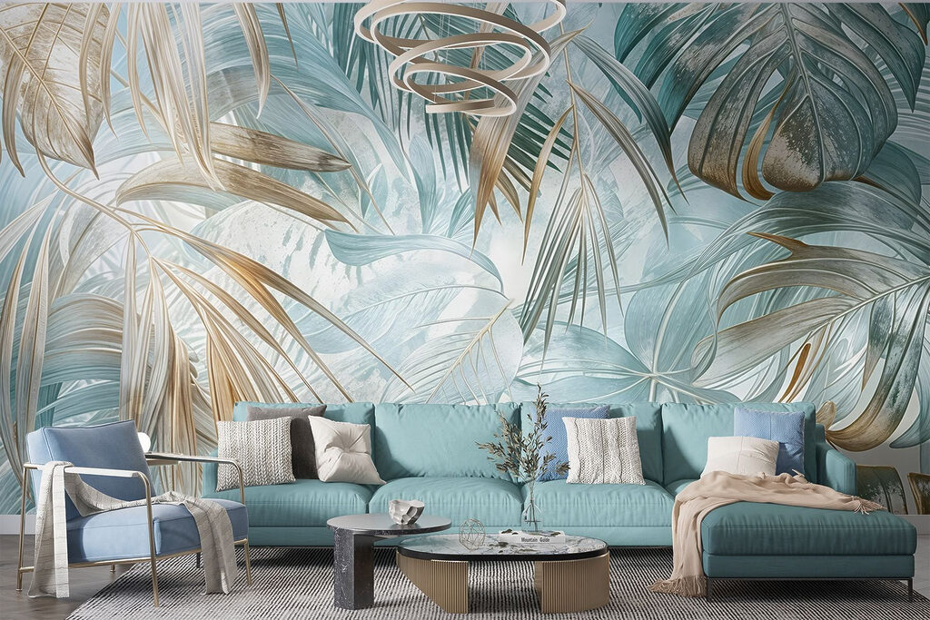 Tropicali a strati azzurri — ambiente 3