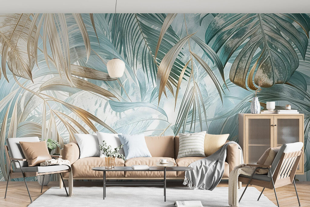 Tropicali a strati azzurri — ambiente 4