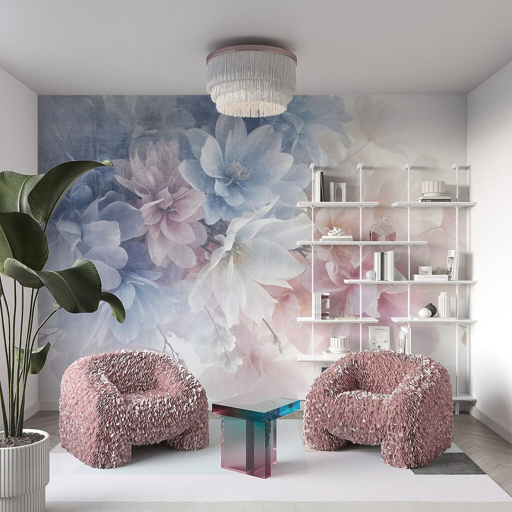 Fiori pastello sfumati — ambiente 4