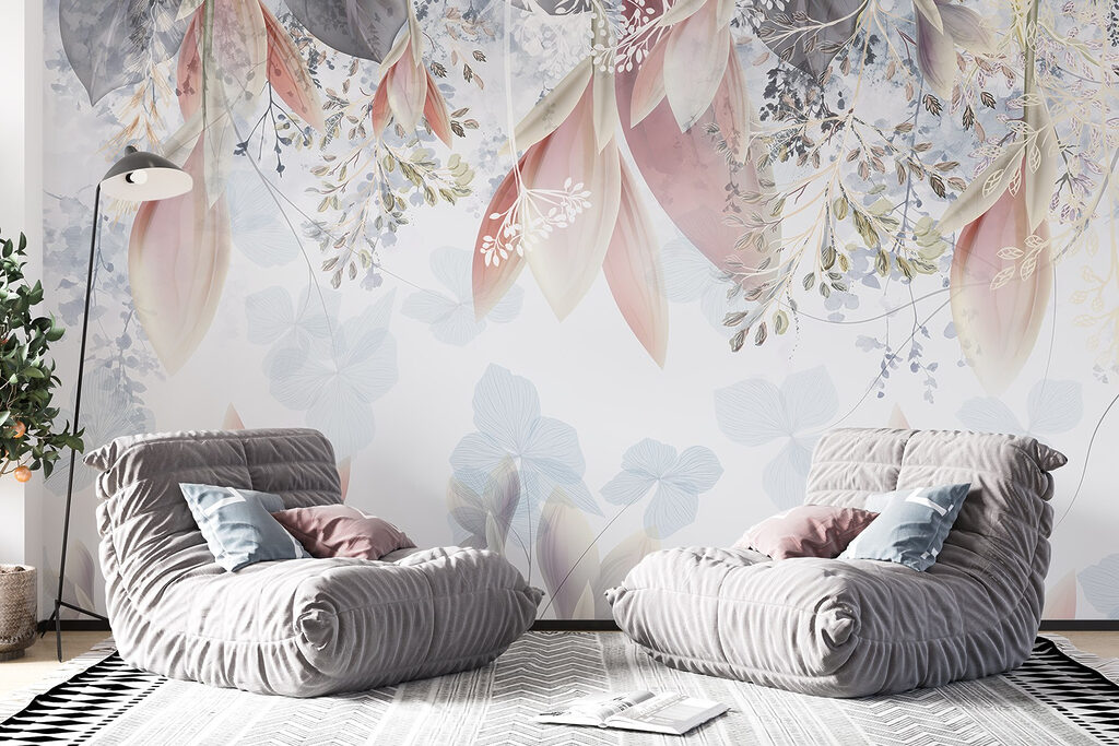 Fiori pastello pendenti — ambiente 4
