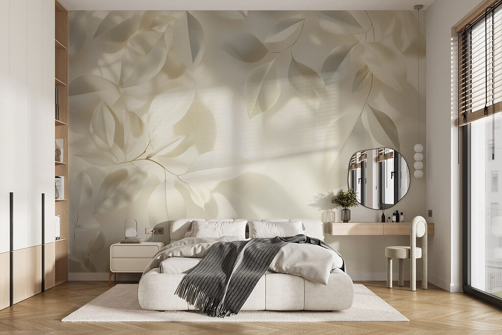 Foglie bianche e ombre — ambiente 1