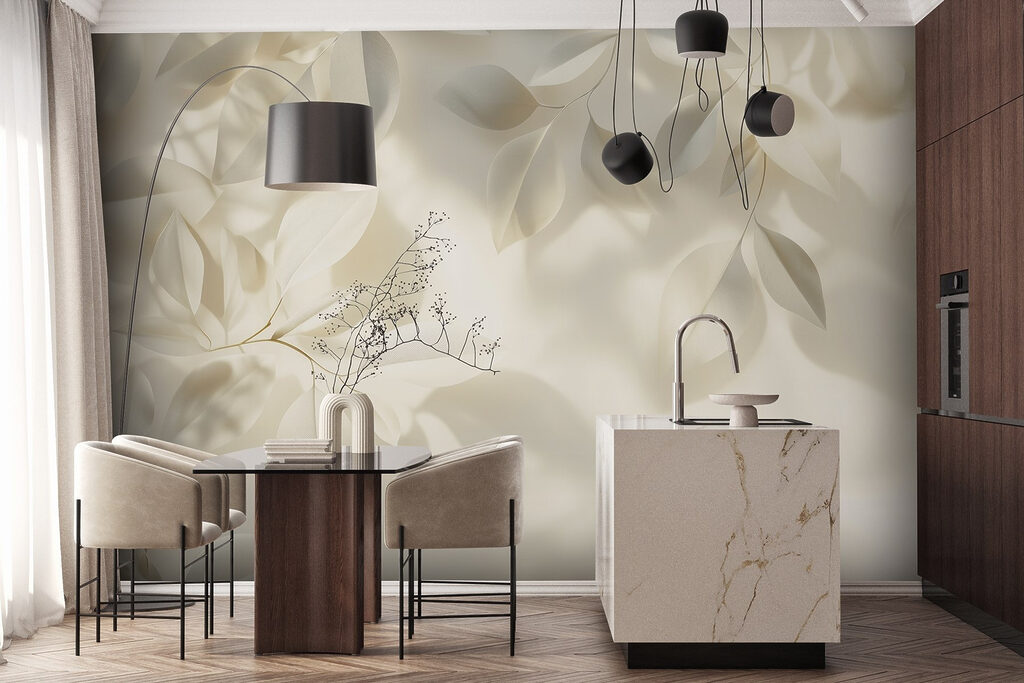Foglie bianche e ombre — ambiente 6
