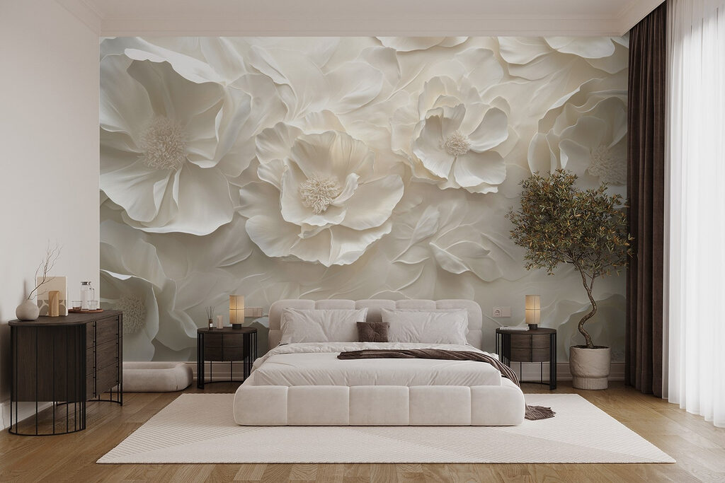 Onde di fiori bianchi — ambiente 2