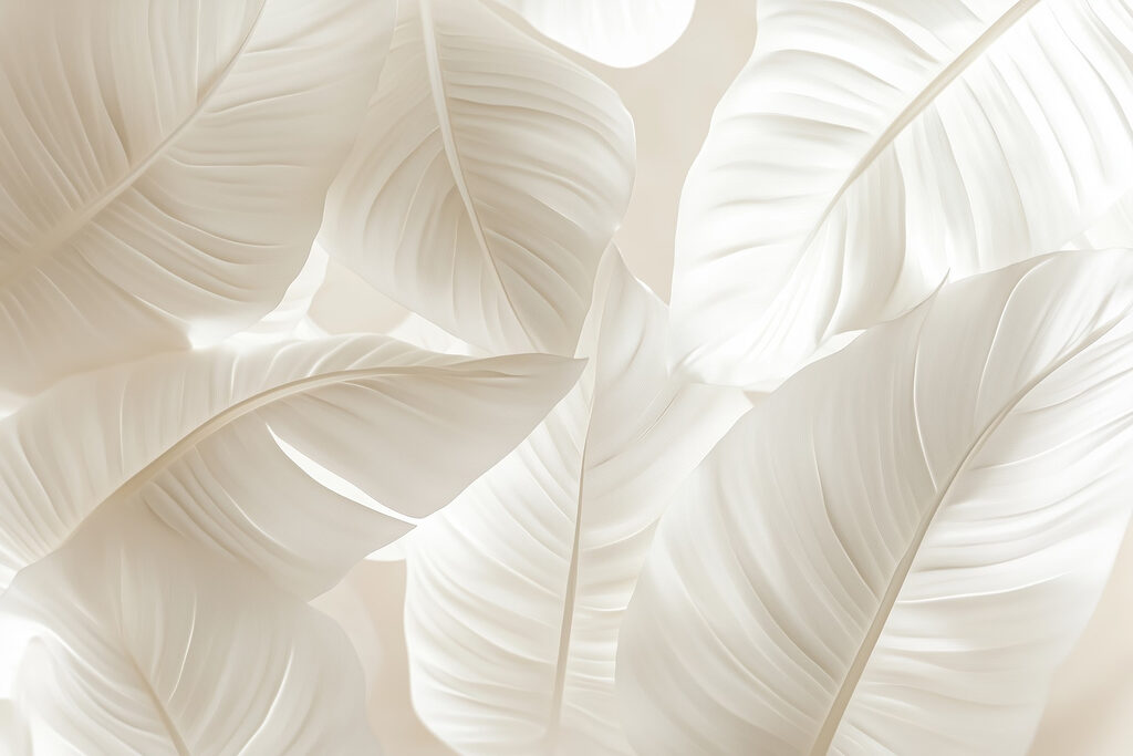 Grandi foglie curve — design completo