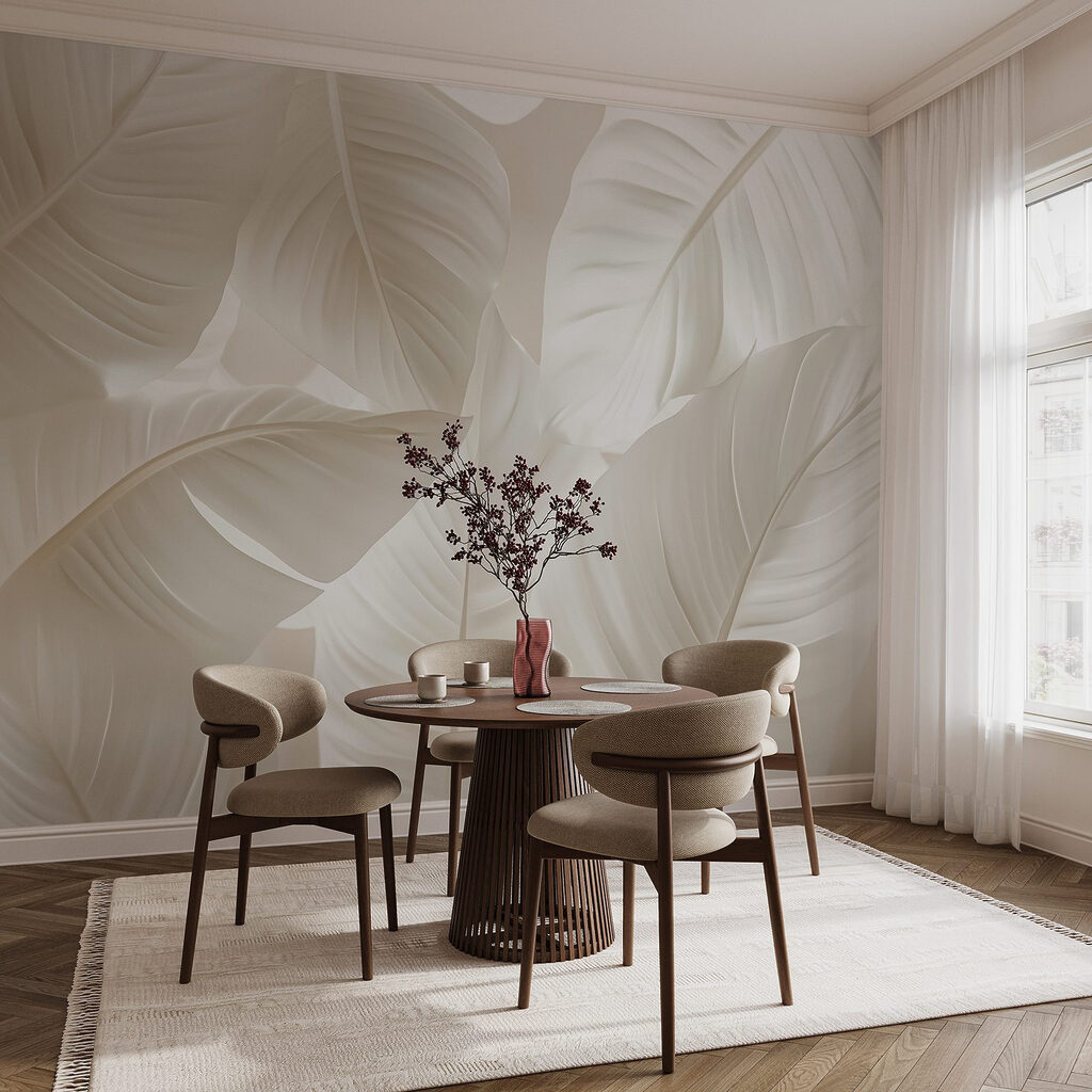 Grandi foglie curve — ambiente 3
