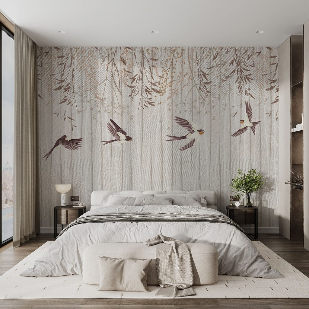 Rondini sotto rami pendenti — ambiente 2