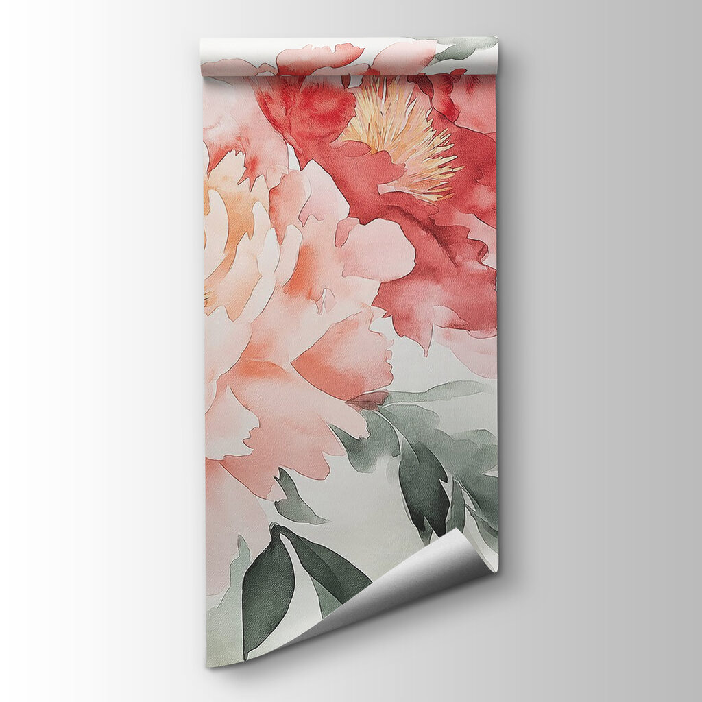 Fiori rosa in acquerello — vista del prodotto