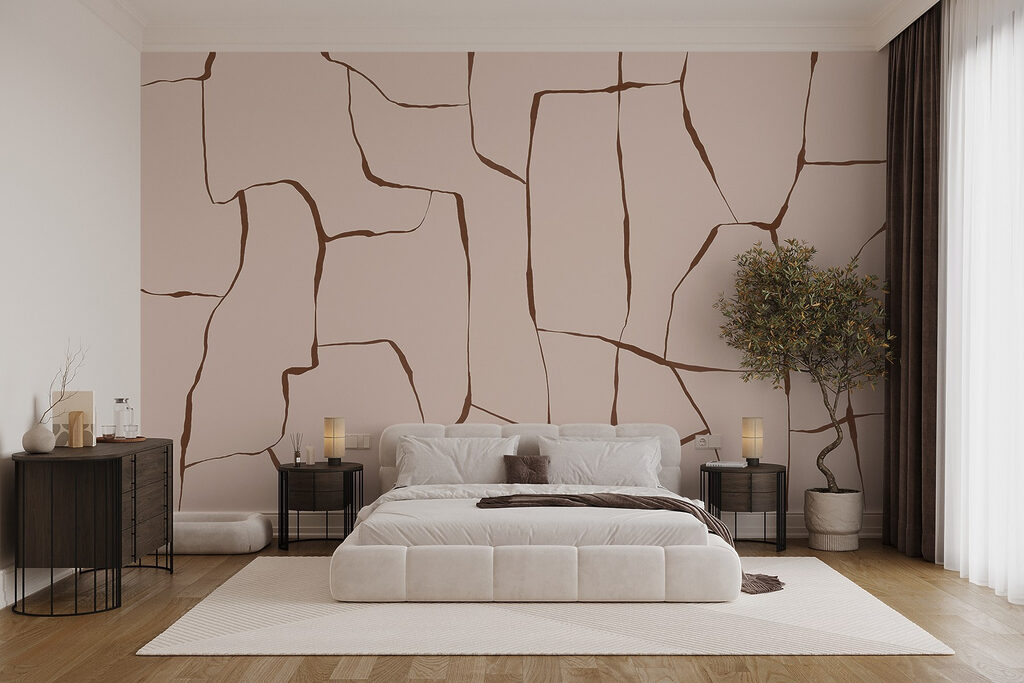 Linee spezzate come crepe — ambiente 2