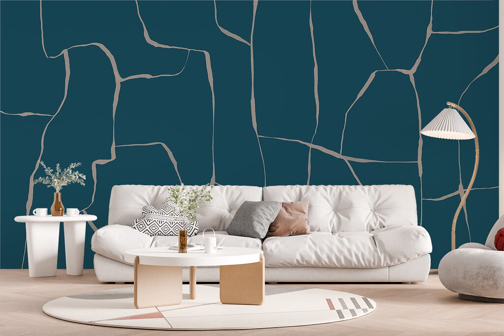 Linee spezzate come crepe — ambiente 3