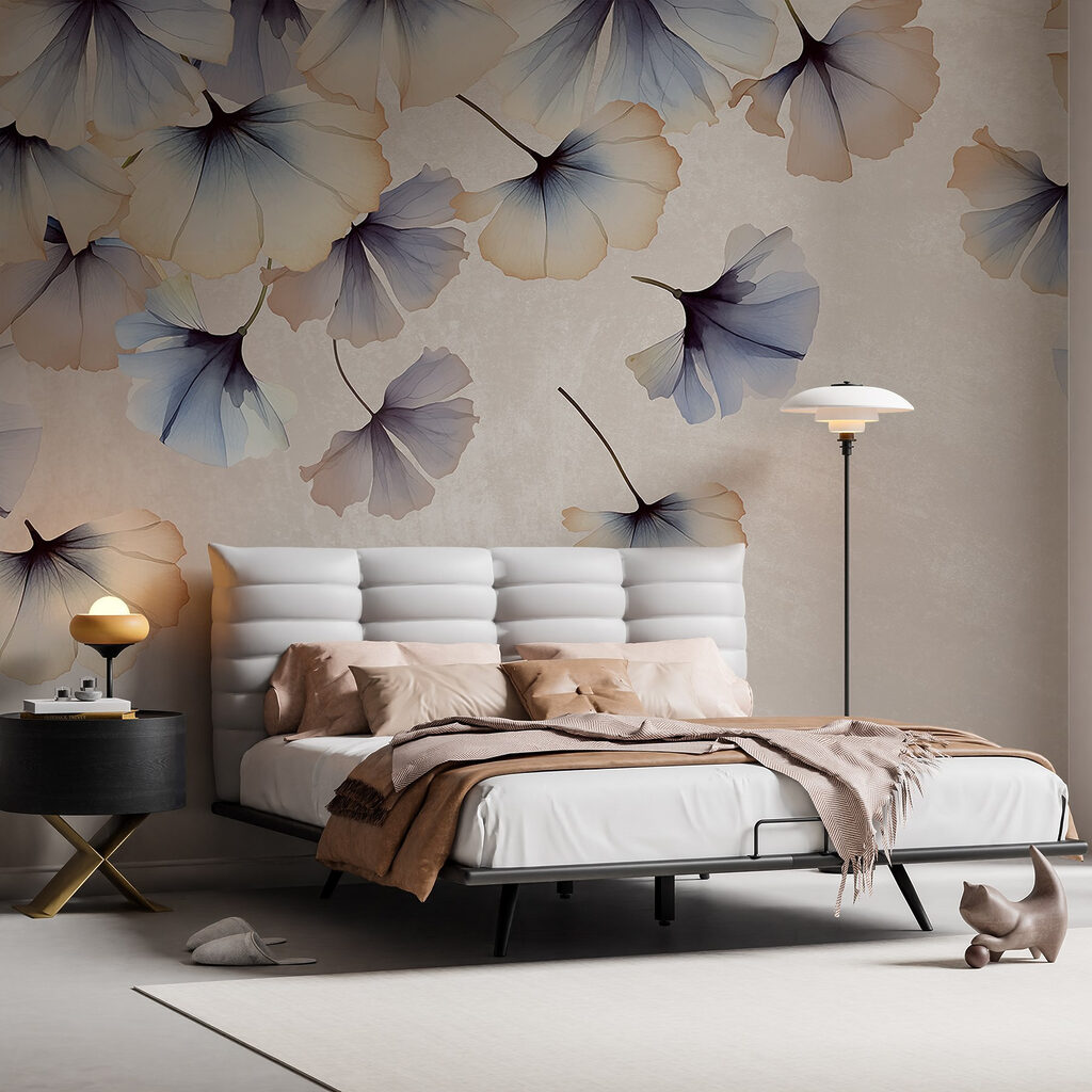 Foglie di ginkgo blu — ambiente 1