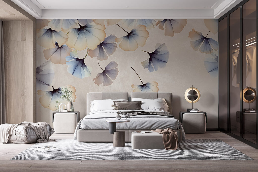 Foglie di ginkgo blu — ambiente 2