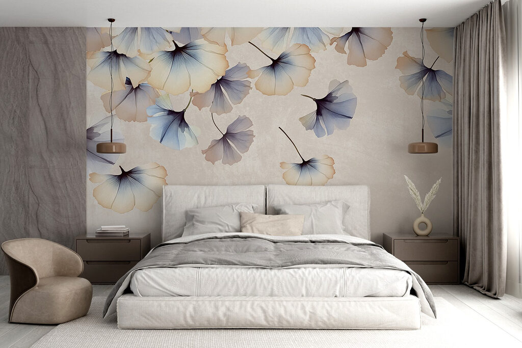 Foglie di ginkgo blu — ambiente 4