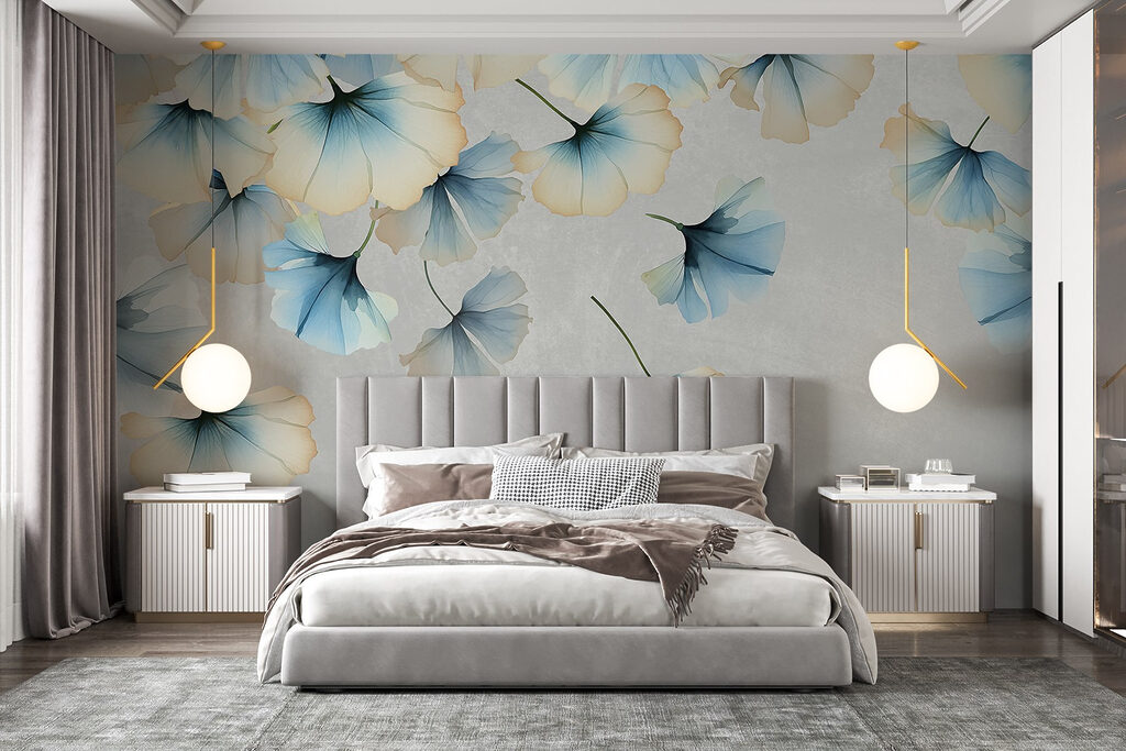 Foglie di ginkgo blu — ambiente 2