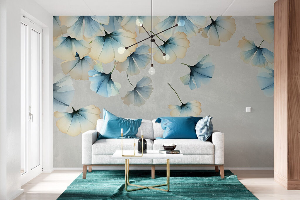 Foglie di ginkgo blu — ambiente 4