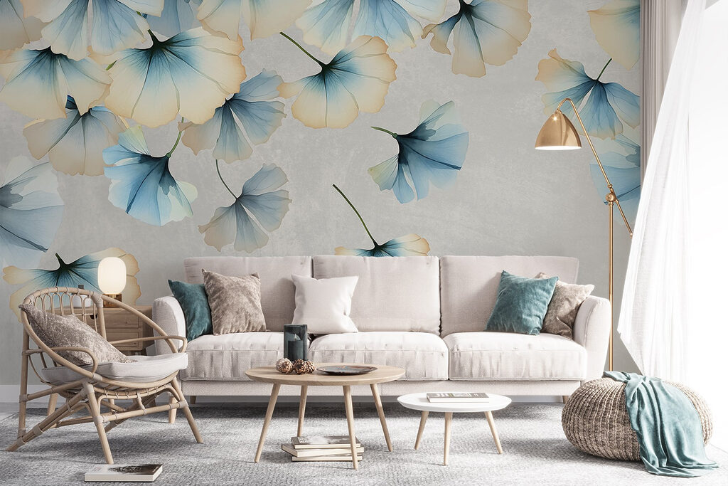 Foglie di ginkgo blu — ambiente 6