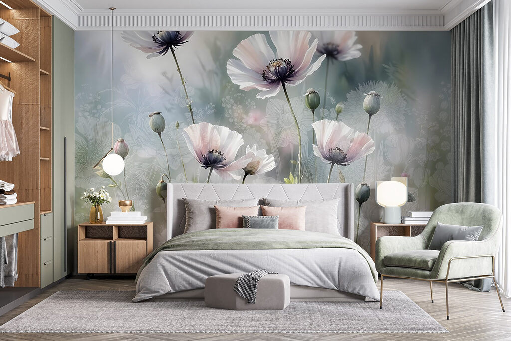 Fiori nella foschia — ambiente 2