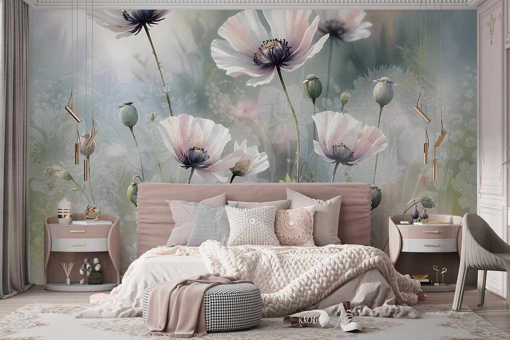 Fiori nella foschia — ambiente 3