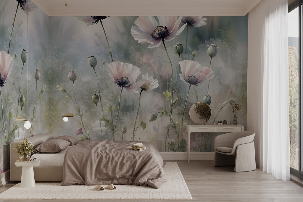 Fiori nella foschia — ambiente 4