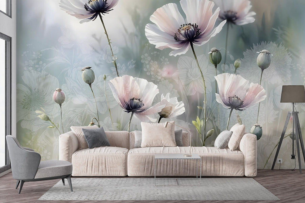 Fiori nella foschia — ambiente 6