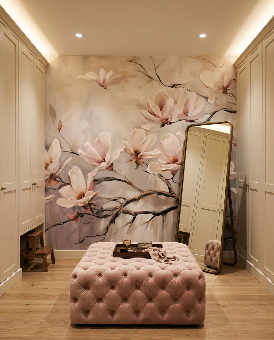 Magnolia sulla parete — ambiente 3