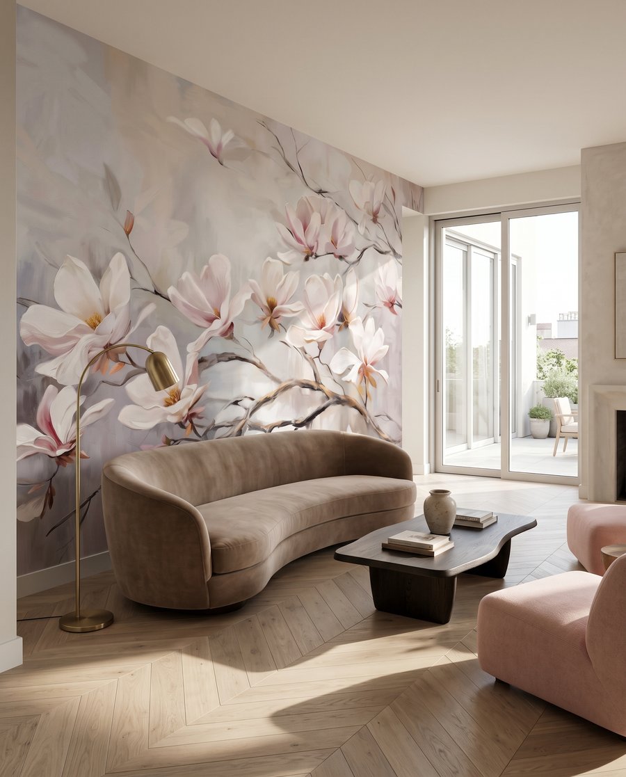 Magnolia sulla parete — ambiente 4