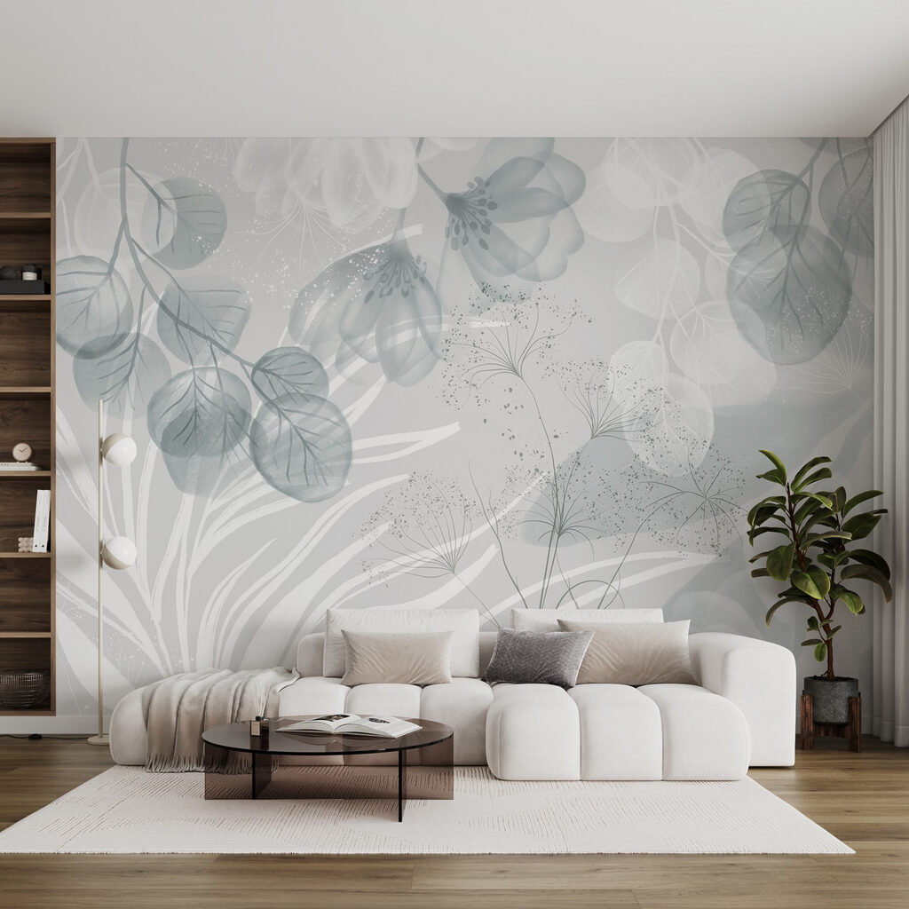 Foglie tonde su palme — ambiente 3