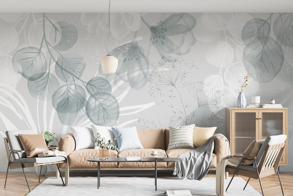 Foglie tonde su palme — ambiente 5