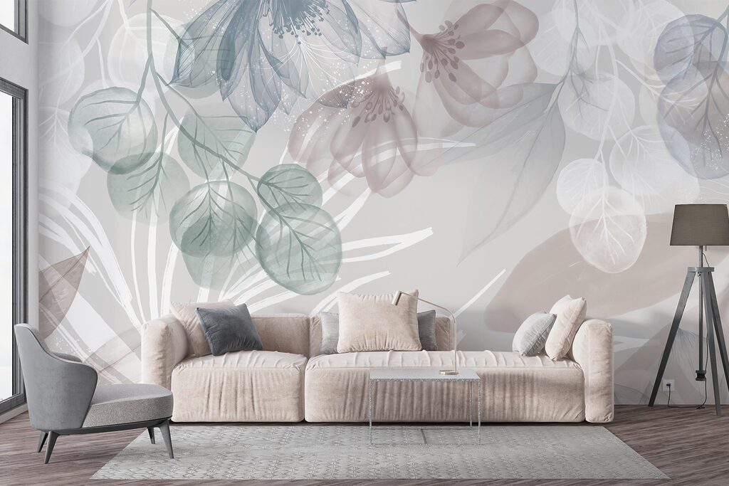 Nervature colorate sovrapposte — ambiente 3