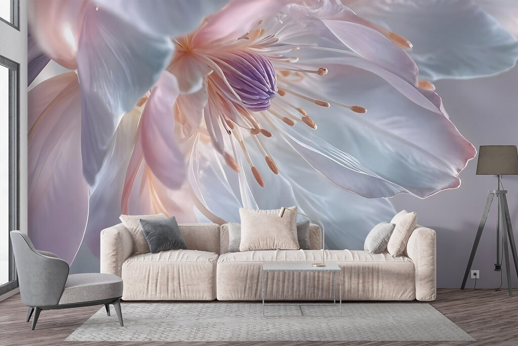 Fiore dai riflessi perlati — ambiente 2