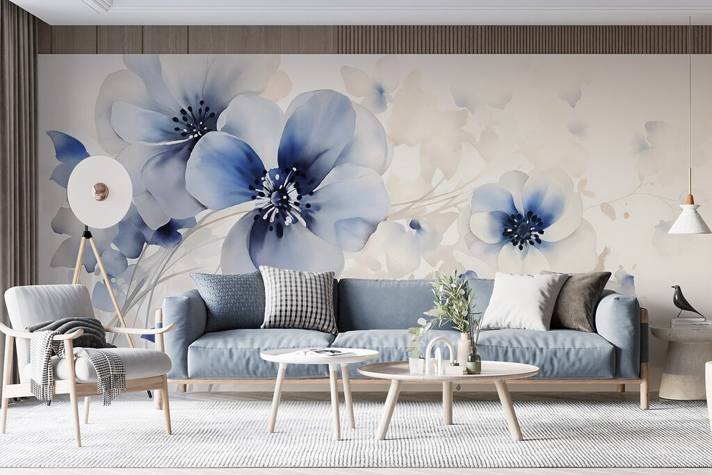 Petali pallidi sparsi — ambiente 5