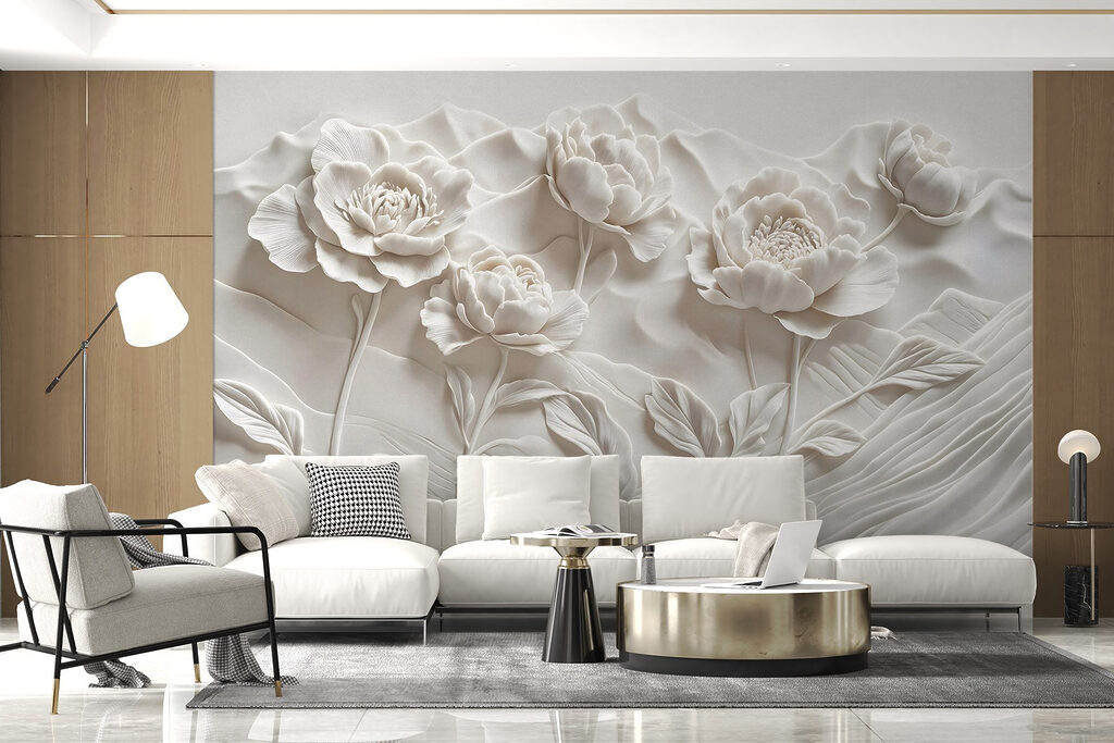 Giardino bianco a strati — ambiente 5