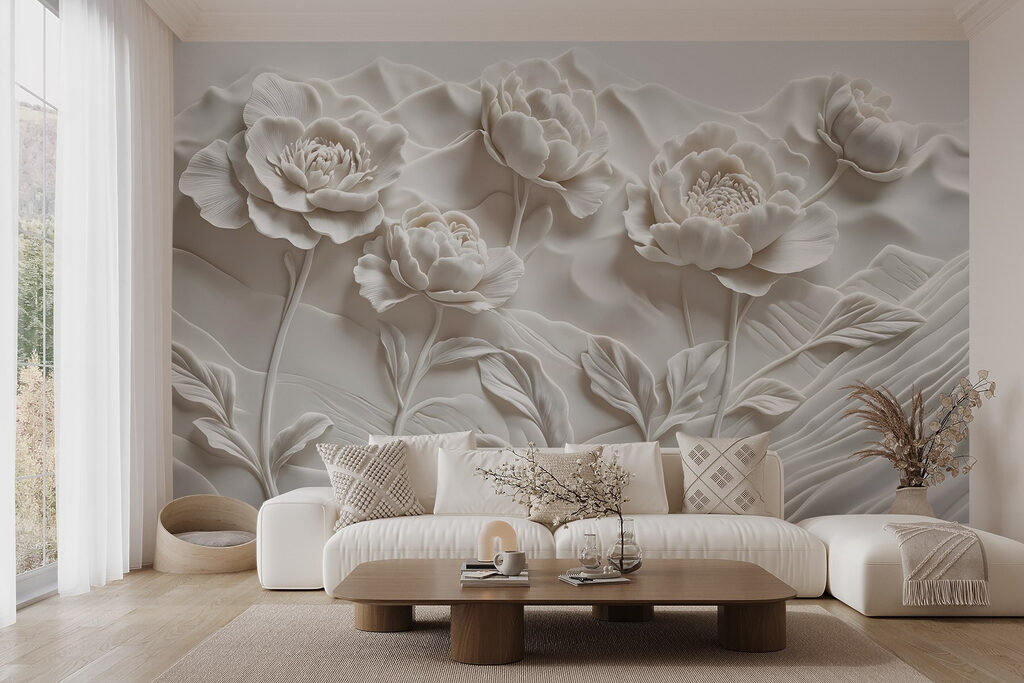 Giardino bianco a strati — ambiente 6