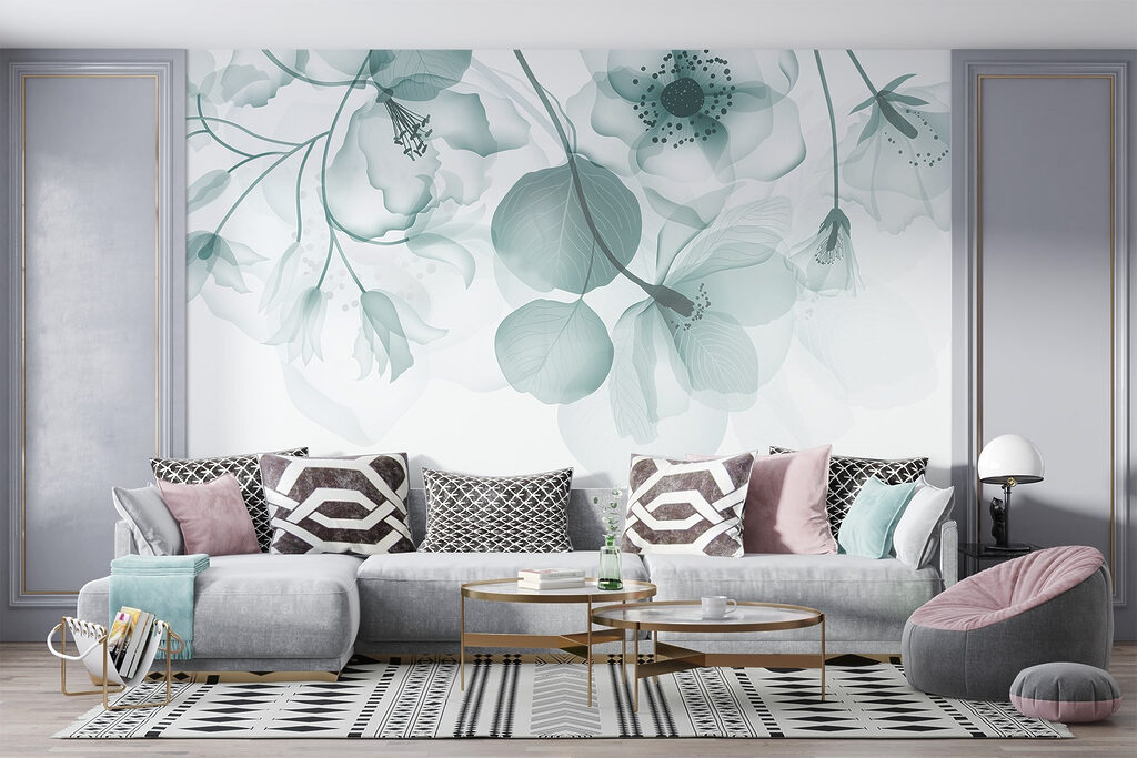 Fiori pastello sui rami — ambiente 5