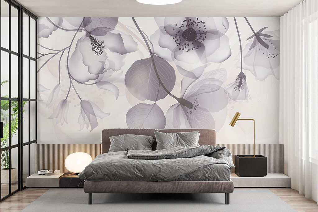 Fiori pastello sui rami — ambiente 3