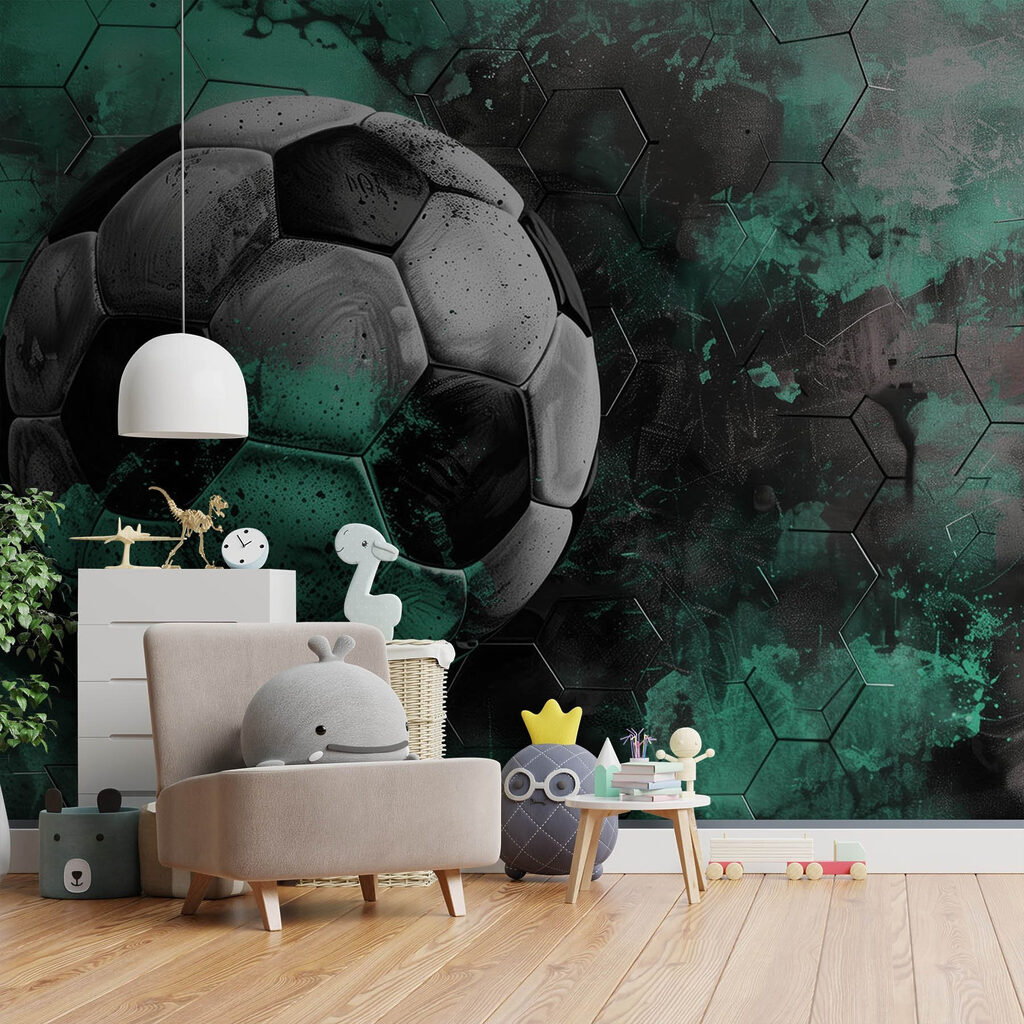 Pallone verde nell’ombra — ambiente 2