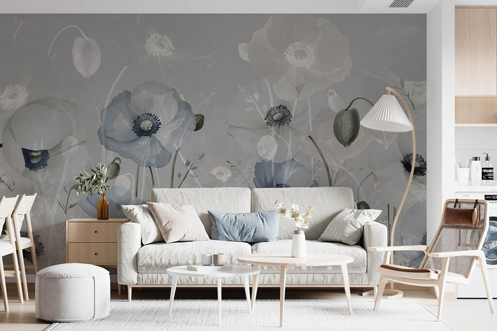 Fiori bianchi e nebbia — ambiente 1