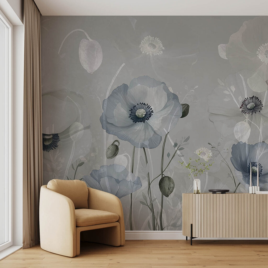 Fiori bianchi e nebbia — ambiente 3