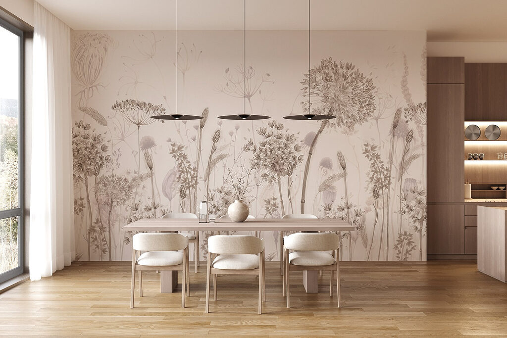 Erbe con fiori tondi — ambiente 4
