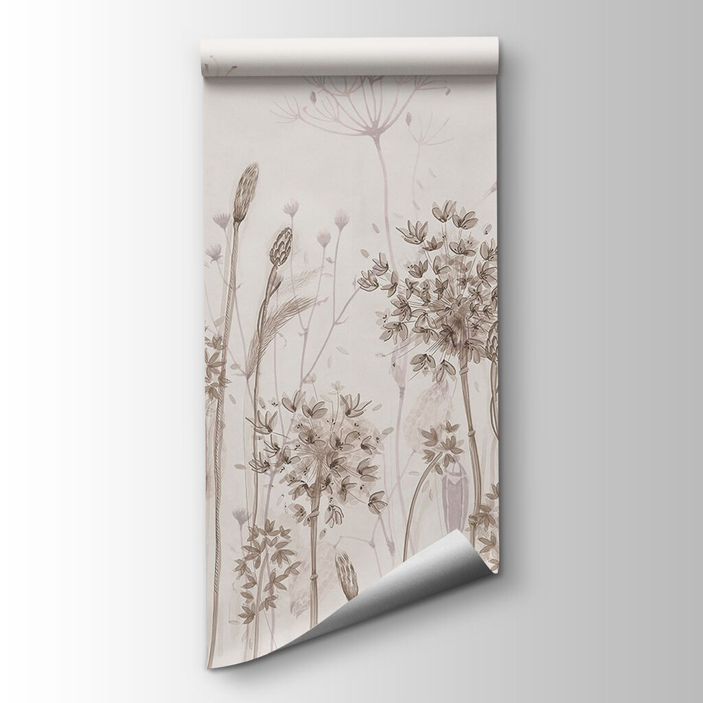 Erbe con fiori tondi — vista del prodotto