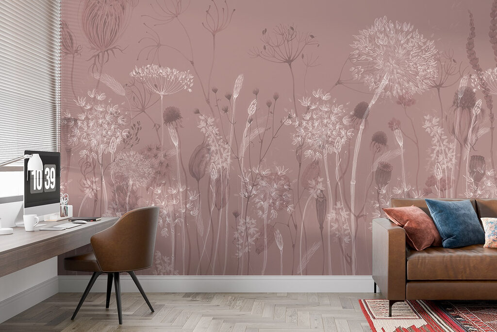 Erbe con fiori tondi — ambiente 4