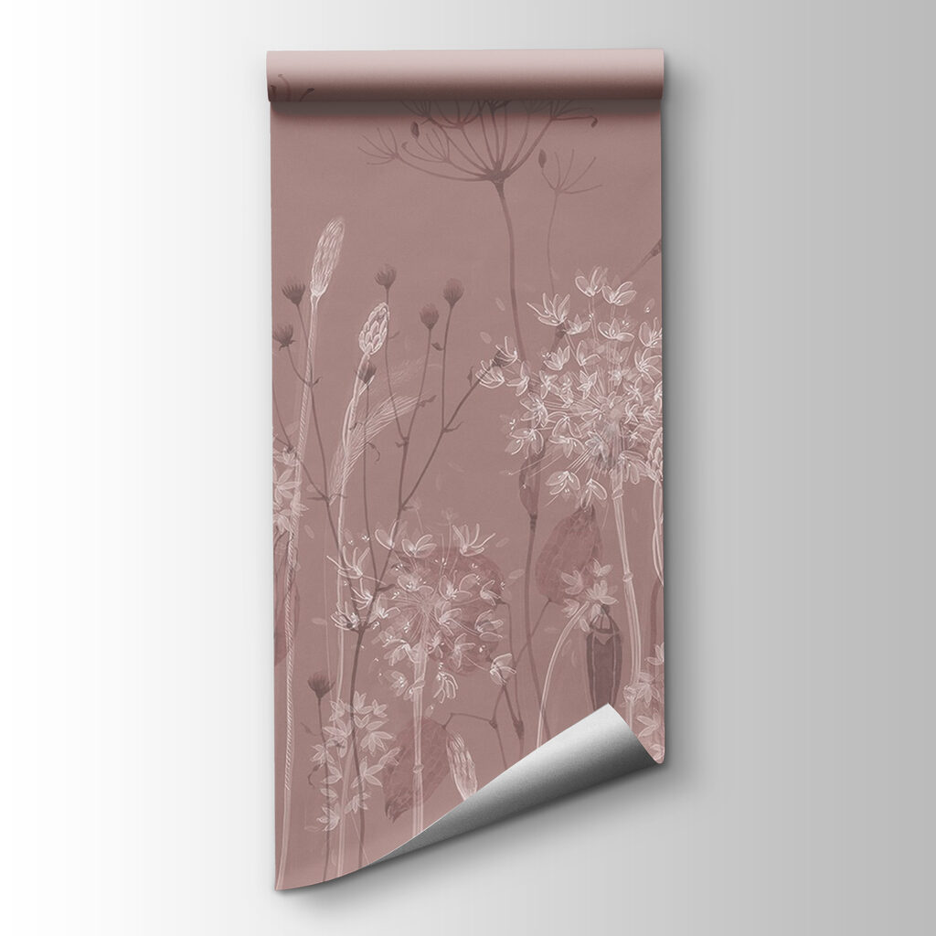 Erbe con fiori tondi — vista del prodotto