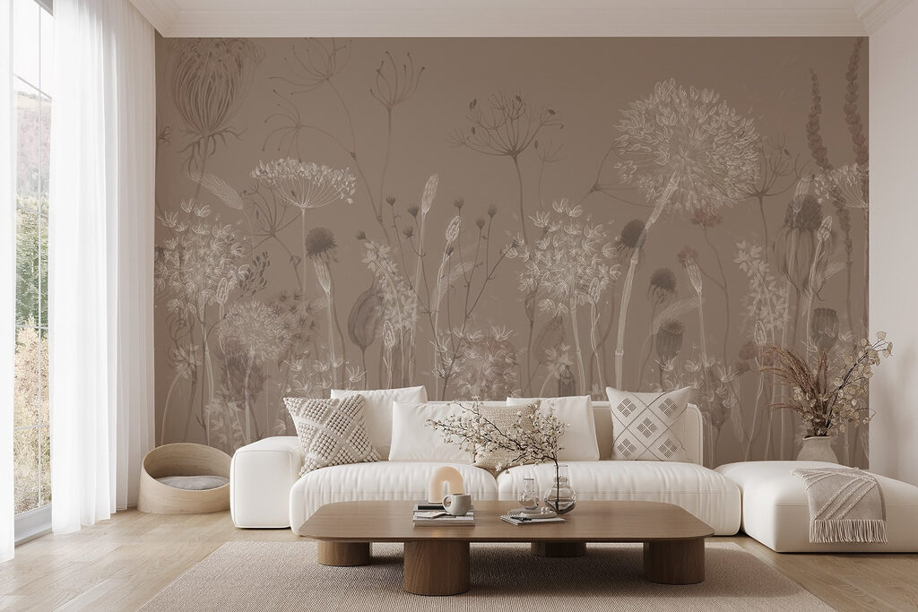 Erbe con fiori tondi — ambiente 3