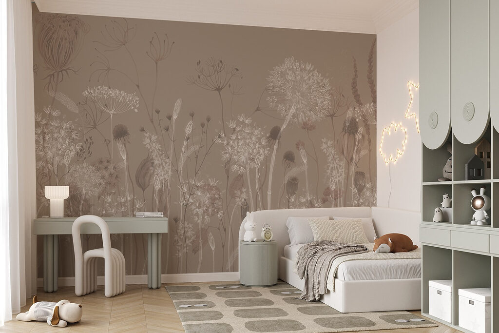 Erbe con fiori tondi — ambiente 4