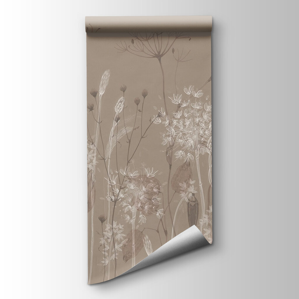 Erbe con fiori tondi — vista del prodotto