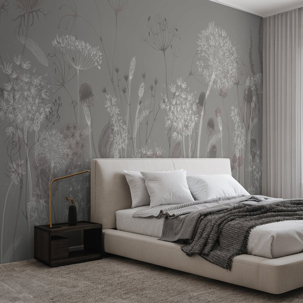Erbe con fiori tondi — ambiente 1